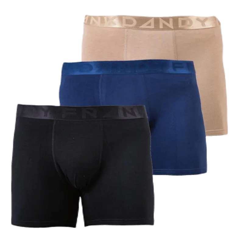 Legend Organic Boxer 5-Pack Blue/Black/Beige