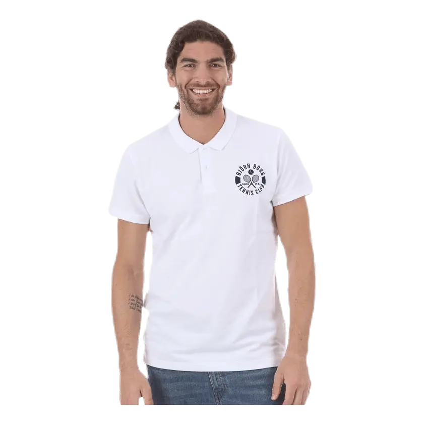 Summer T.C Polo White
