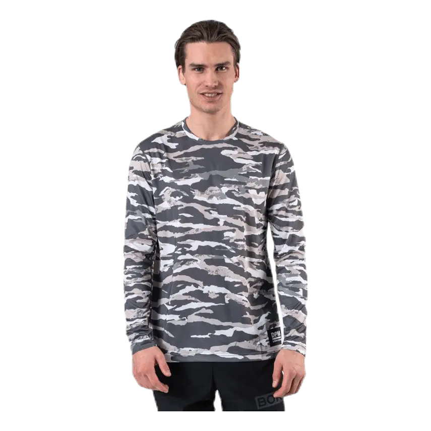 Axton LS Tee Green/Grey