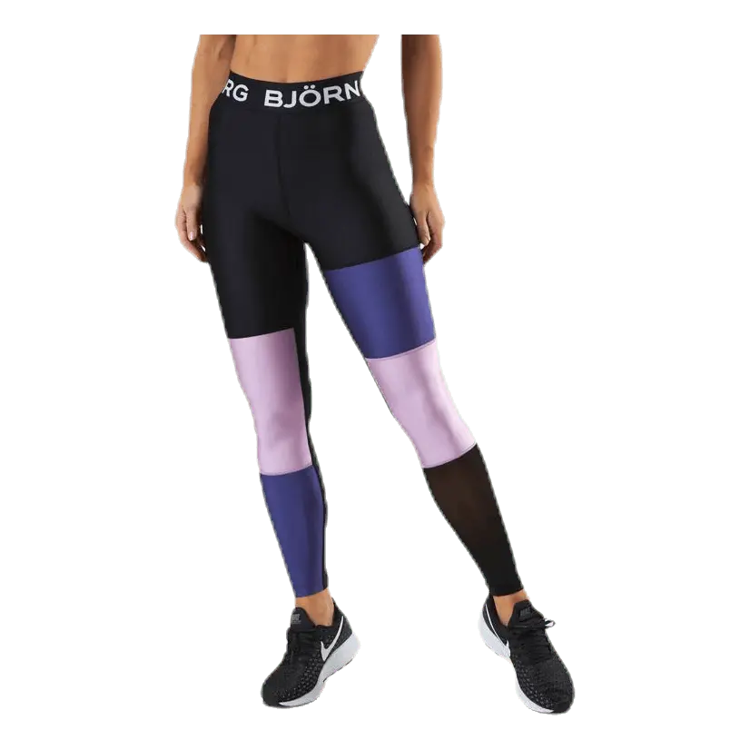 Cendall Blocked Tights Blue