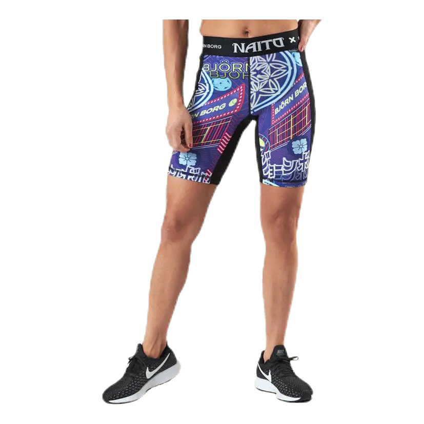 Carly Bike Shorts Patterned