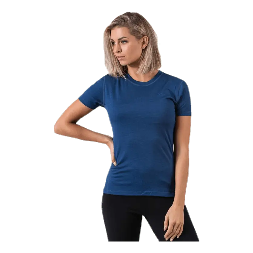 Flora Merino SS Blue