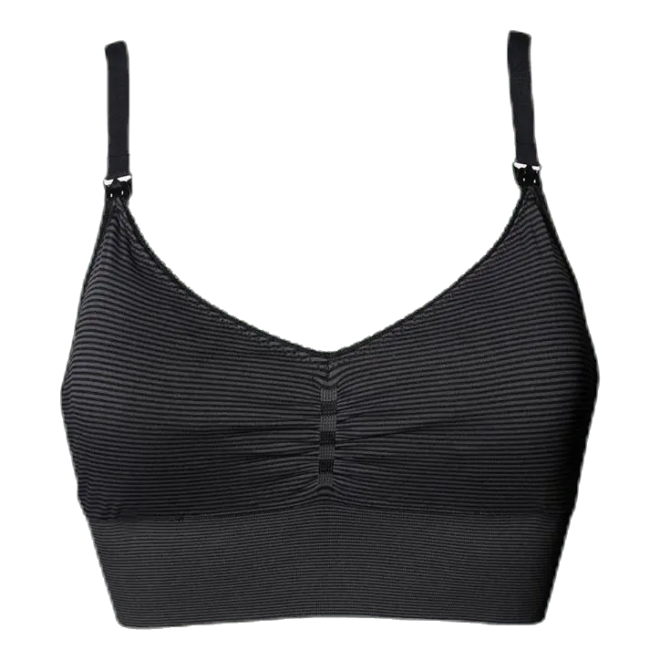 Fast Food Bra/Free Black/Grey