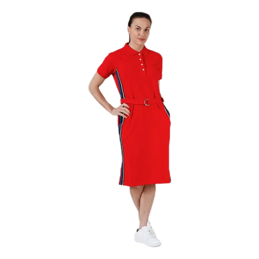 Simone Dress Red