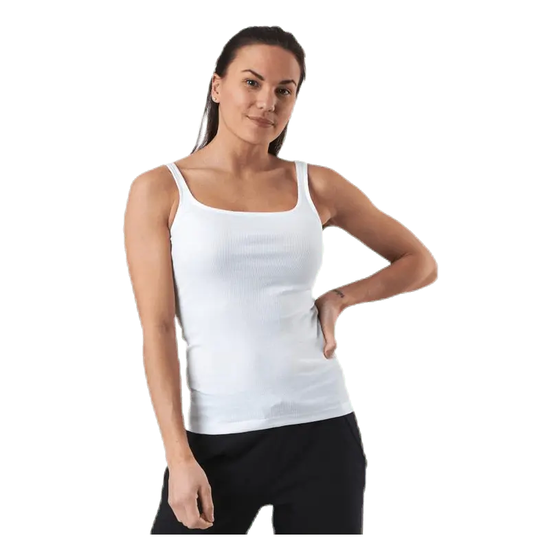 Tank Ribbed White