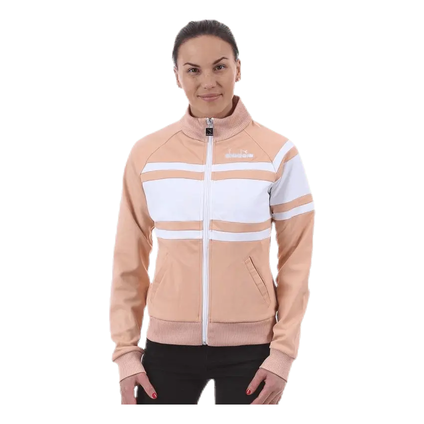 L. Jacket 80'S Pink/White