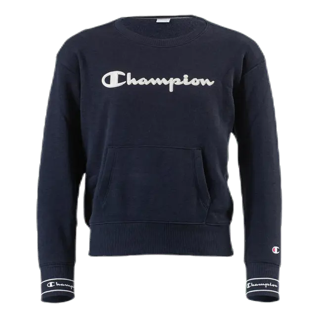 Girls Crewneck Sweatshirt Blue