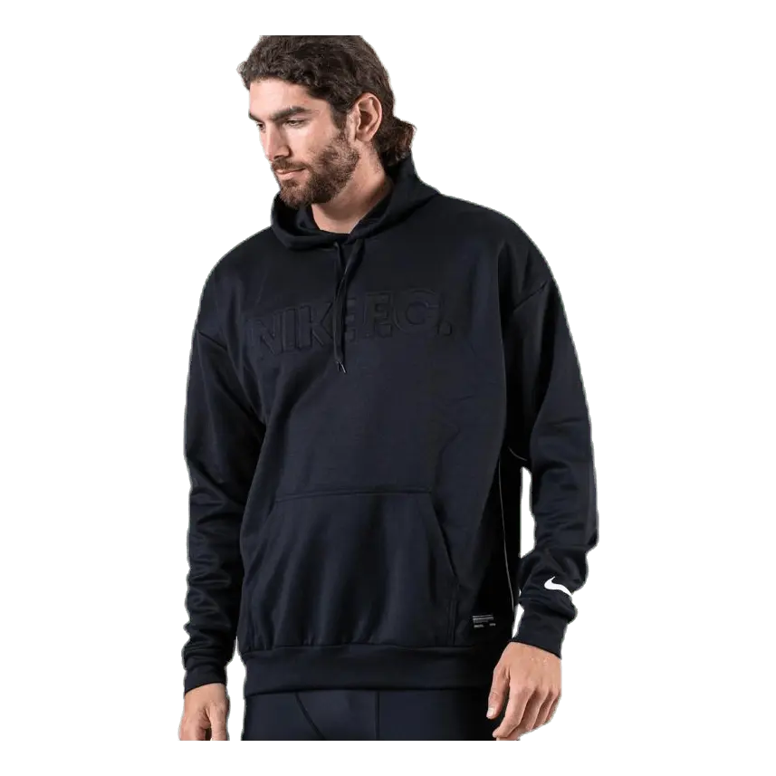Nike F.C. Soccer Hoodie White/Black