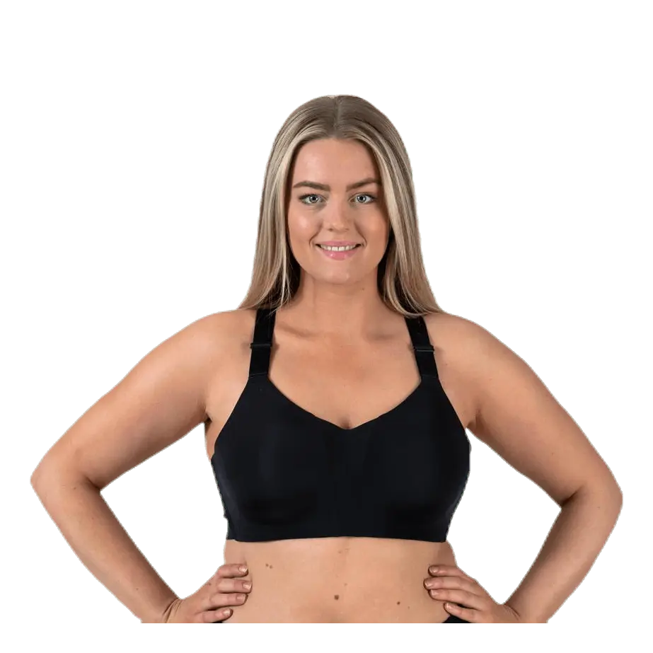 Rival Bold Bra Plus White/Black