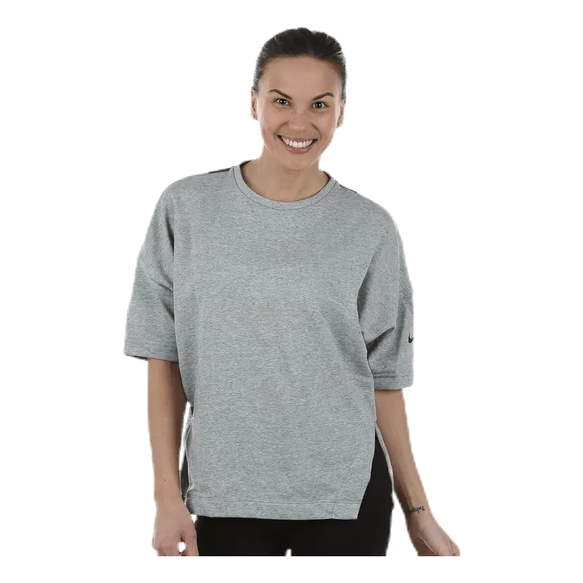 Versa Dry 3/4 Sleeve Top Black/Grey