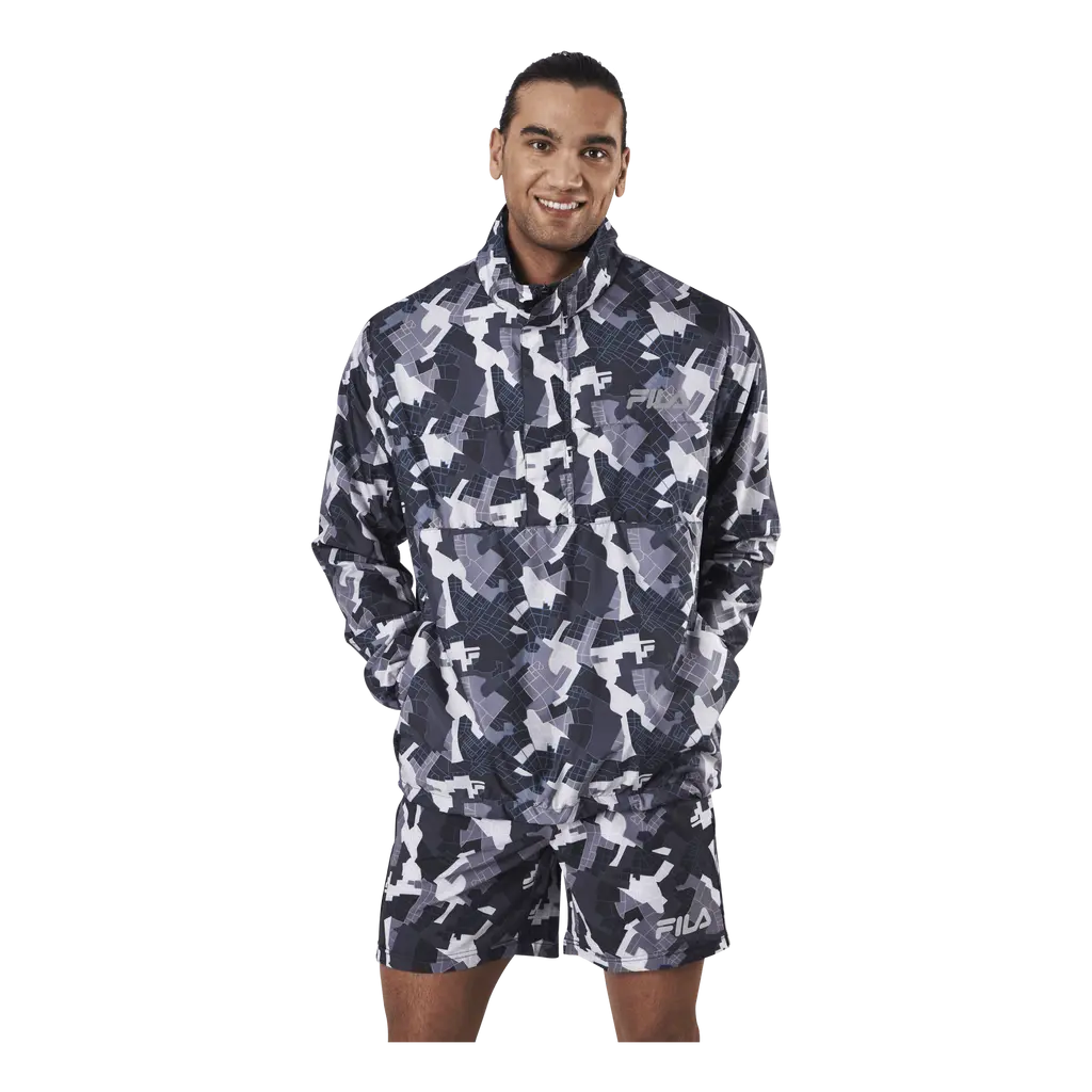 Ender Aop Wind Anorak Grey