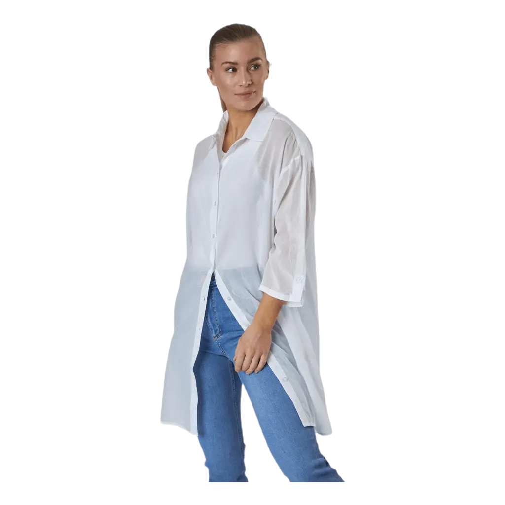 Gudde 3/4 Shirt Sww Bc White