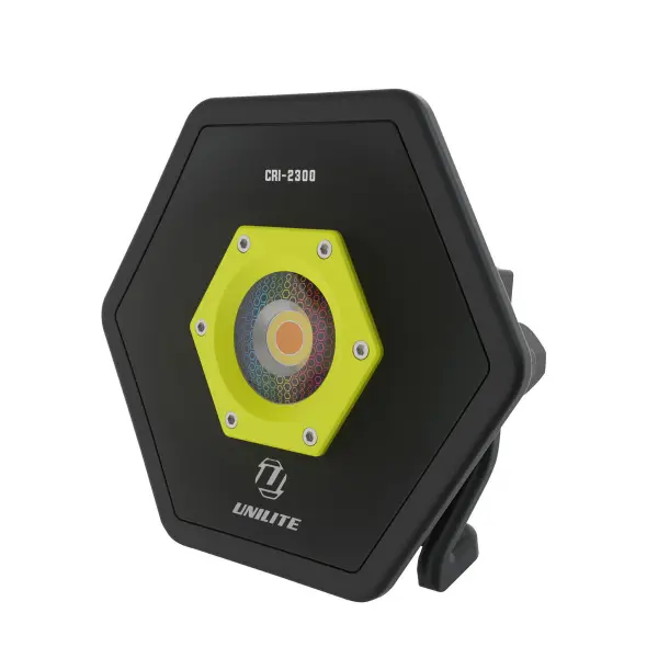 Oppladbar LED-arbeidslampe UNILITE CRI-2300, 2300 lm
