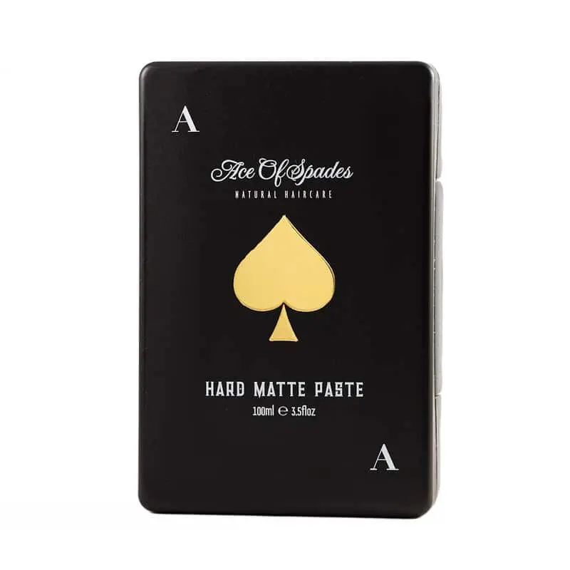 Ace of Spades Natural Haircare Hard Matte Paste 100ml - StylingAgenten Norge