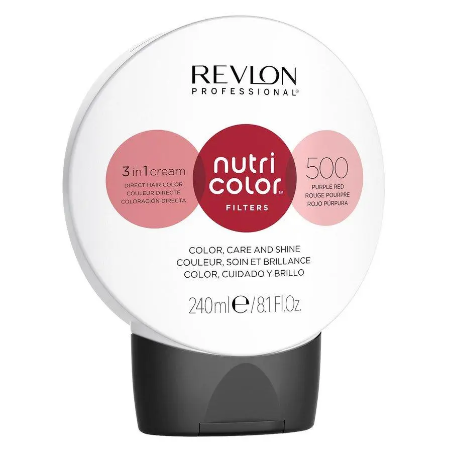 Revlon Nutri Color 500 Purple Red 240ml - StylingAgenten Norge
