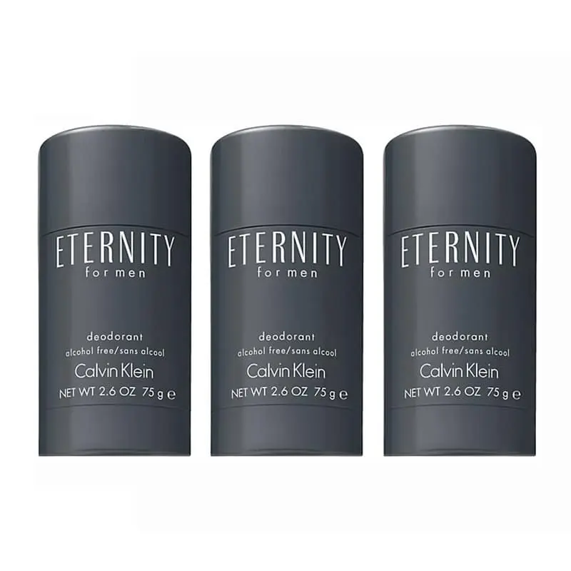 3-pack Calvin Klein Eternity For Men Deostick 75ml - StylingAgenten Norge