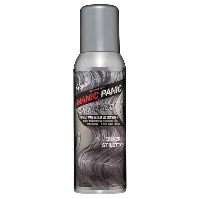 Manic Panic Temporary Color Spray Silver Stiletto - StylingAgenten Norge