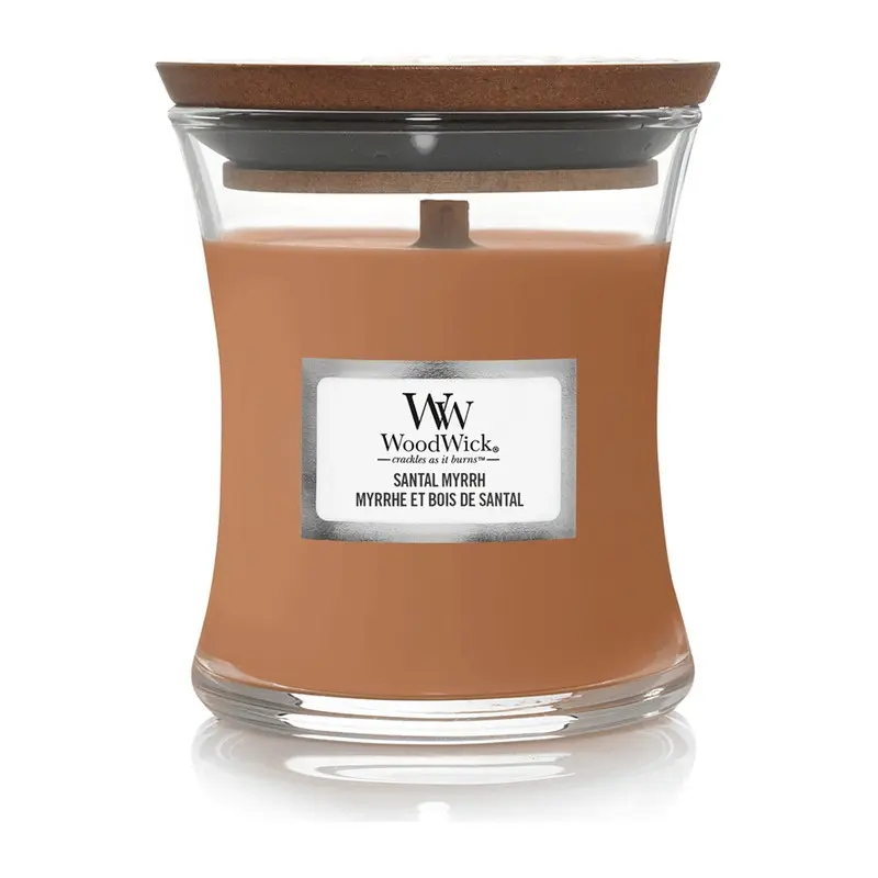 WoodWick Medium - Santal Myrrh 275g - StylingAgenten Norge