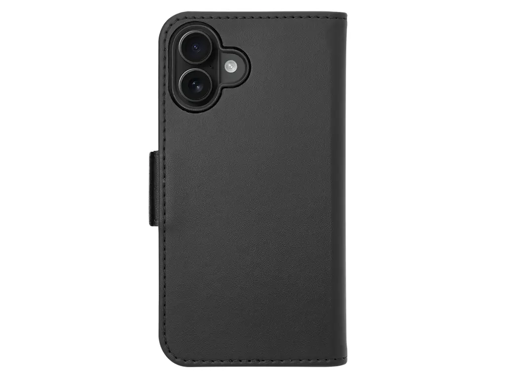 Lommebokdeksel iPhone 16 Plus - Svart
