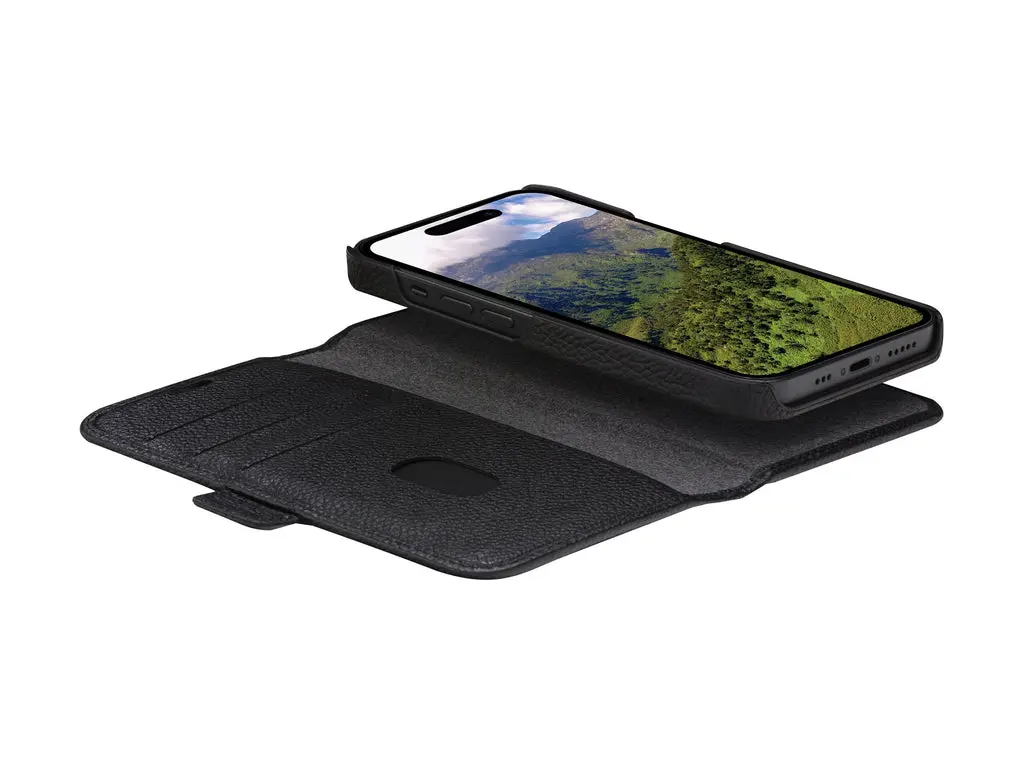dbramante New York Lommebokdeksel iPhone 15 Pro Max - Stillehavsblå