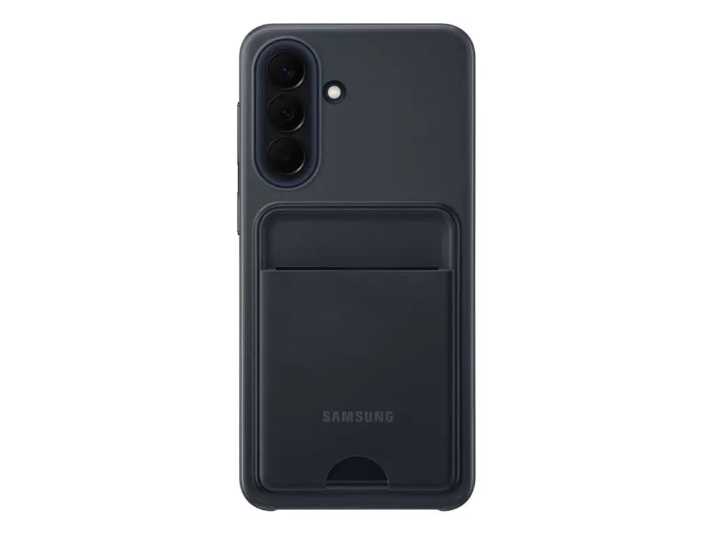 Samsung Silikondeksel m/kortholder Samsung A57 - Svart