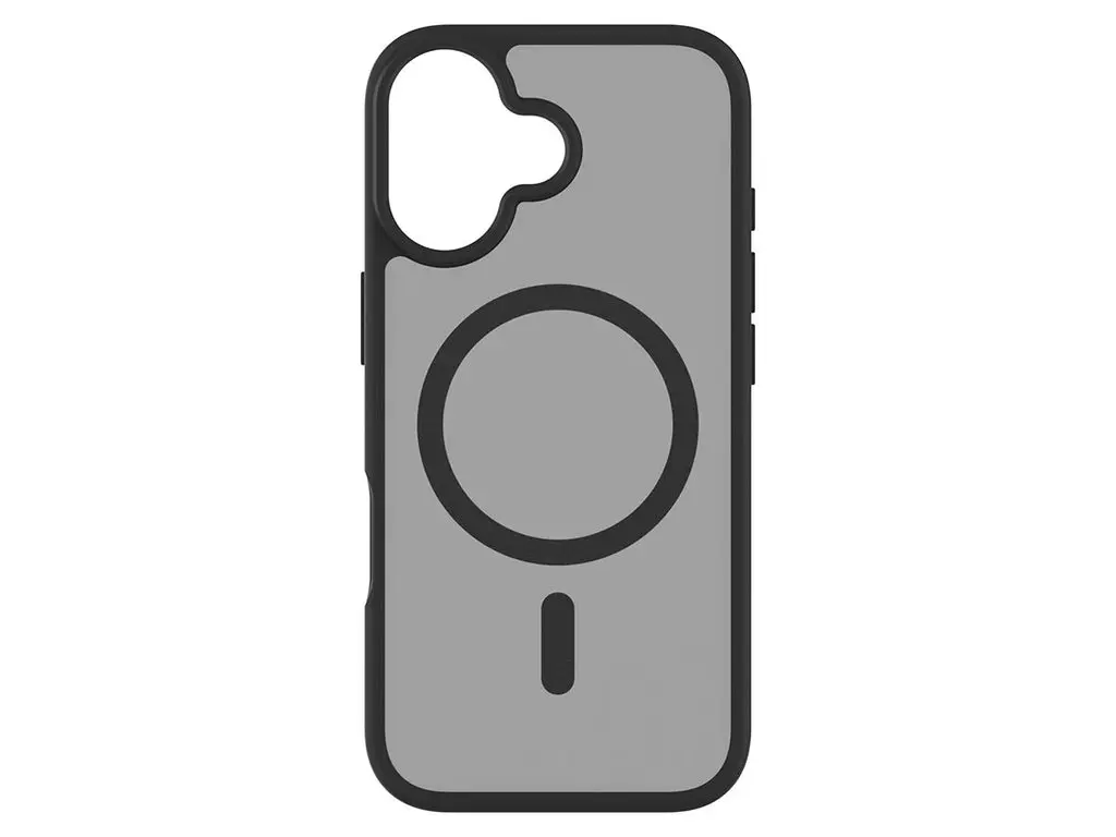 Frosted TPU-deksel iPhone 17 Magsafe - Svart