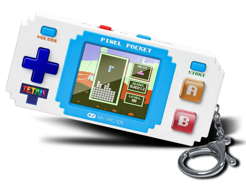 Tetris® Nøkkelring – Klassikeren i lommeformat!