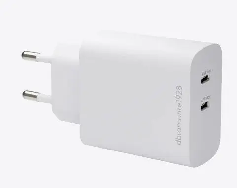 dbramante Slim 45W Duo Strømadapter USB-C & USB-A