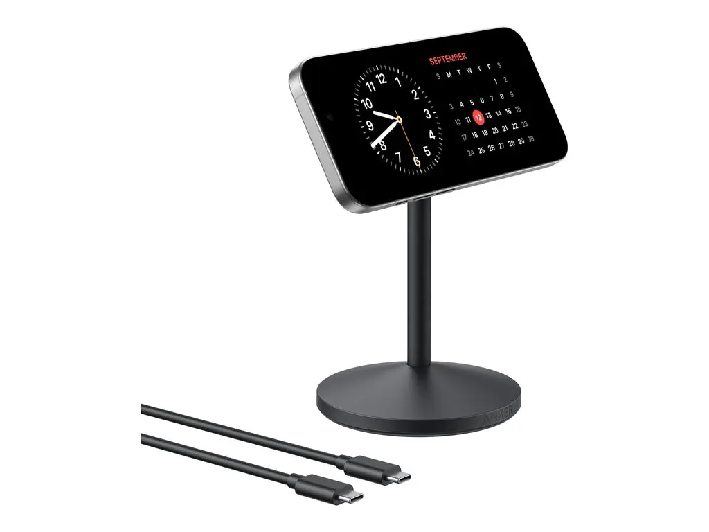 Anker MagGo Ladestativ med Magsafe - Svart