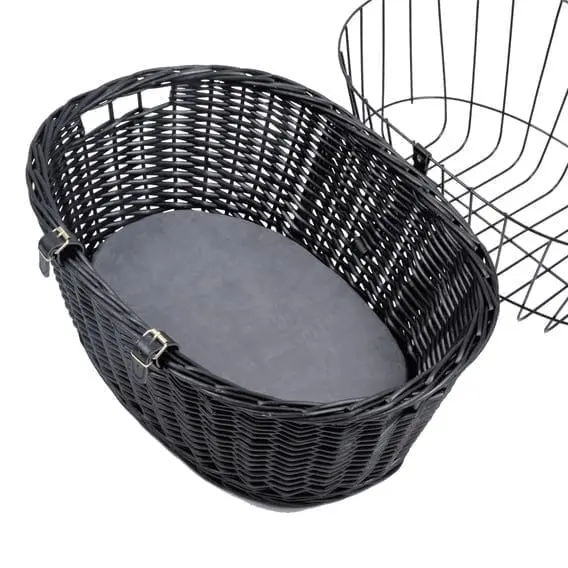 Sykkelkurv med Gitter 50x41x35 til Hund og Katt