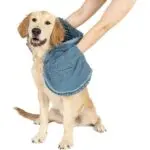 DGS Dirty Dog Shammy Microfiber Towel Tørkehåndkle - Pacific Blue