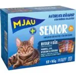 Mjau Pouch Multiboxsenior 12x85gr - 1 stk
