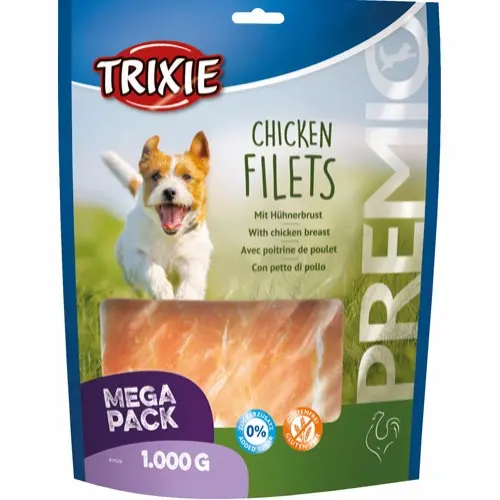 Trixie Kyllingfileter Mega Pack Hundesnacks med Kylling