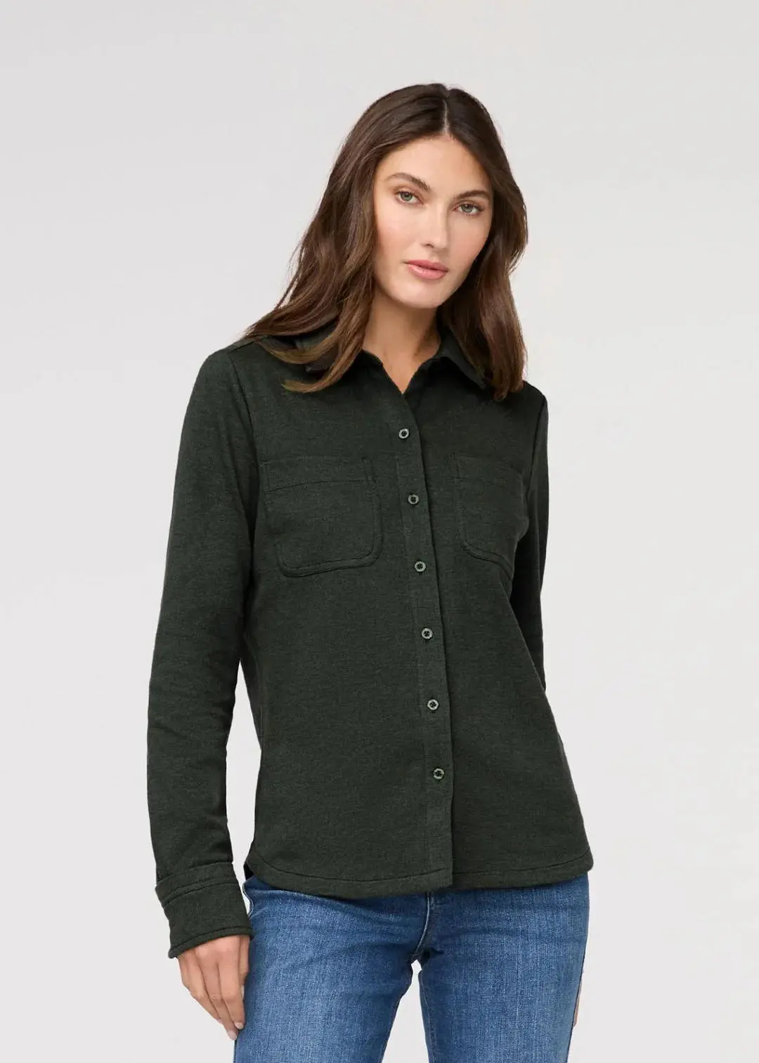 DU/ER Performance Flannel Button Down