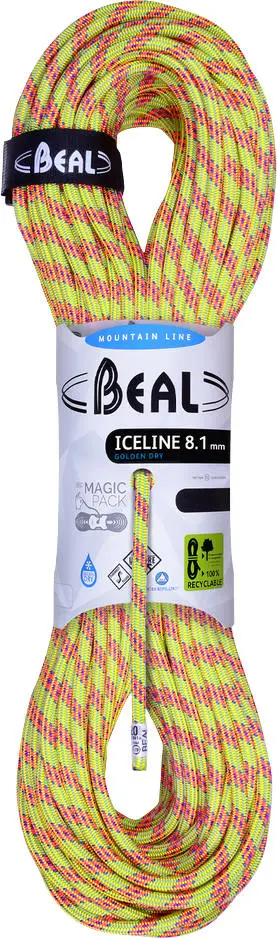 Beal Ice Line 8,1mm Golden Dry