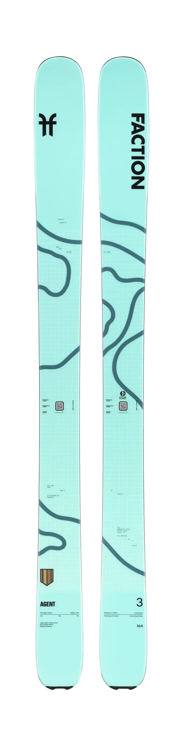 Faction Agent 3 Ice Blue