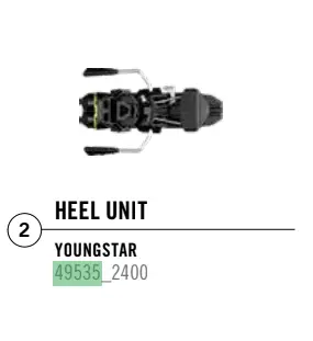 Dynafit Heel Unit Youngstar