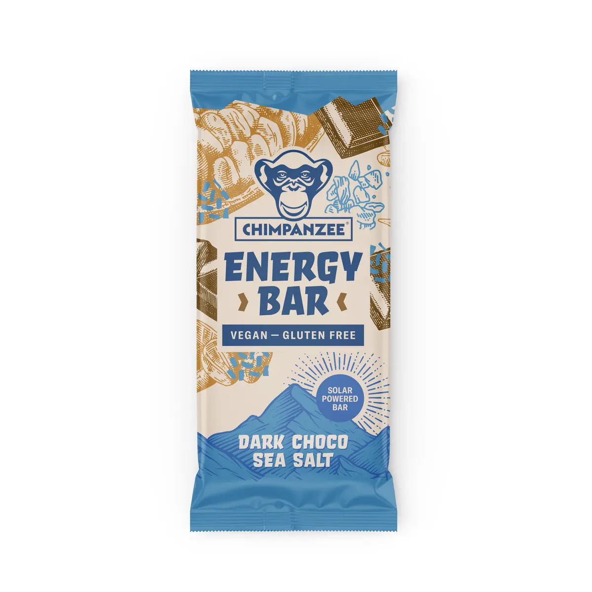 Chimpanzee Energy Bar Drk Choco&Seasalt
