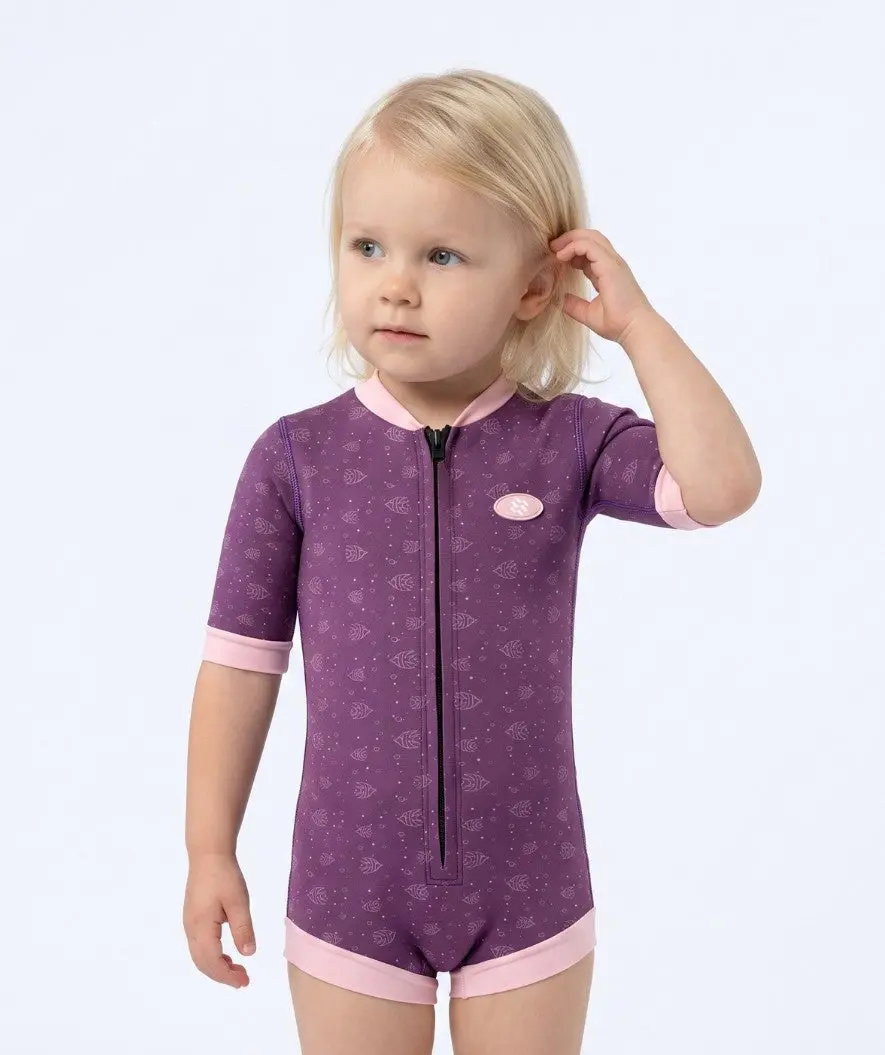 Watery våtdrakt til baby - Baia Full-Body - Atlantic Purple