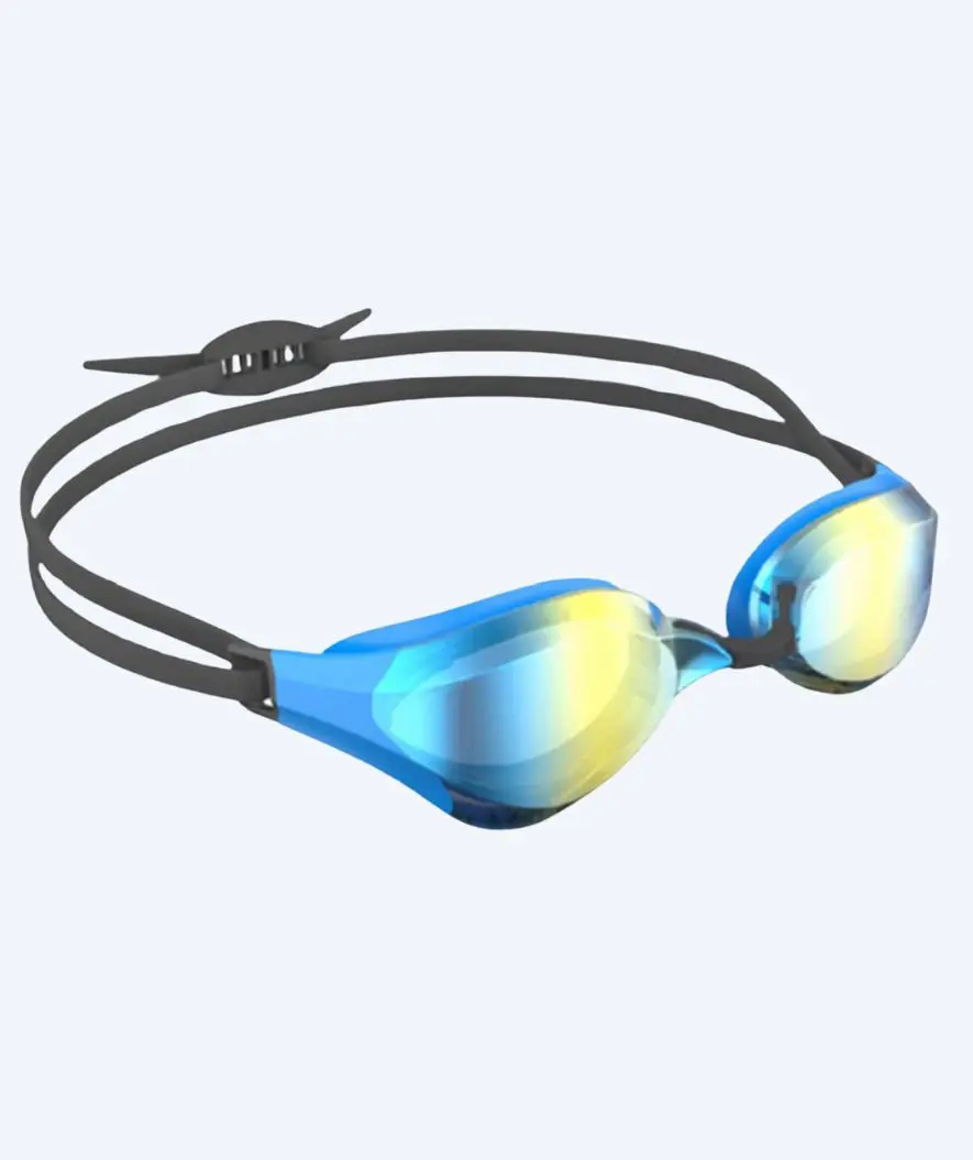 Watery Elite svømmebriller - Rattle Pro Mirror - Blå/svart