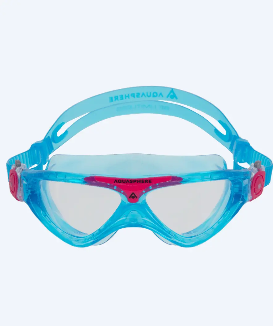 Aquasphere svømmemaske til junior (6-12) - Vista - Klar/rosa
