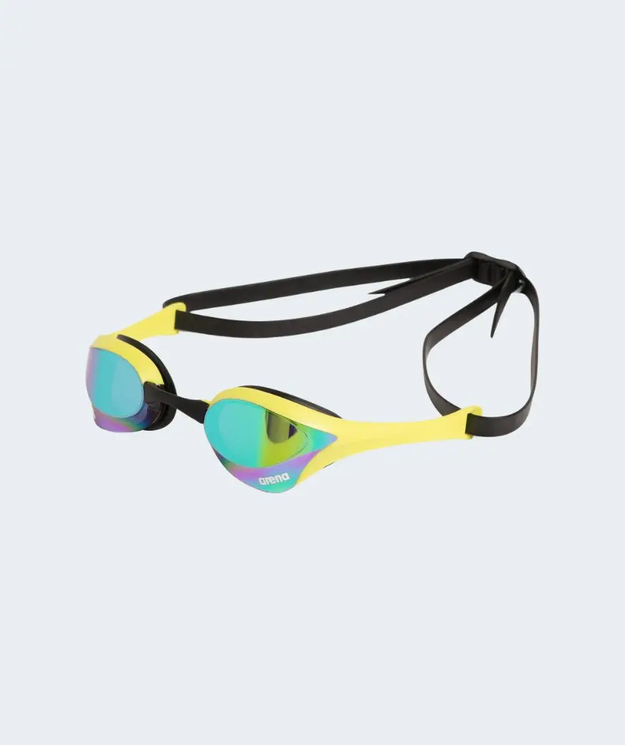 Arena Elite svømmebriller - Cobra Ultra SWIPE Mirror - Gul/lime