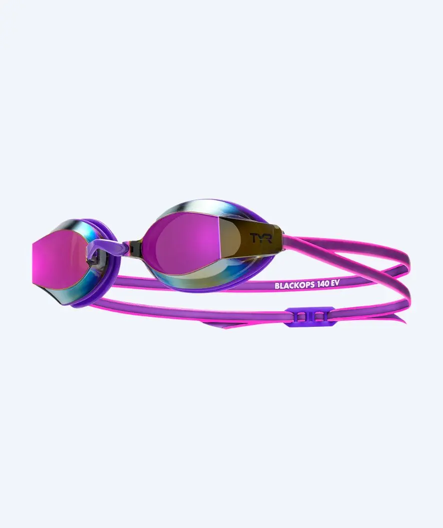 TYR svømmebriller til damer - Blackops 140 EV Mirrored - Lilla/rosa