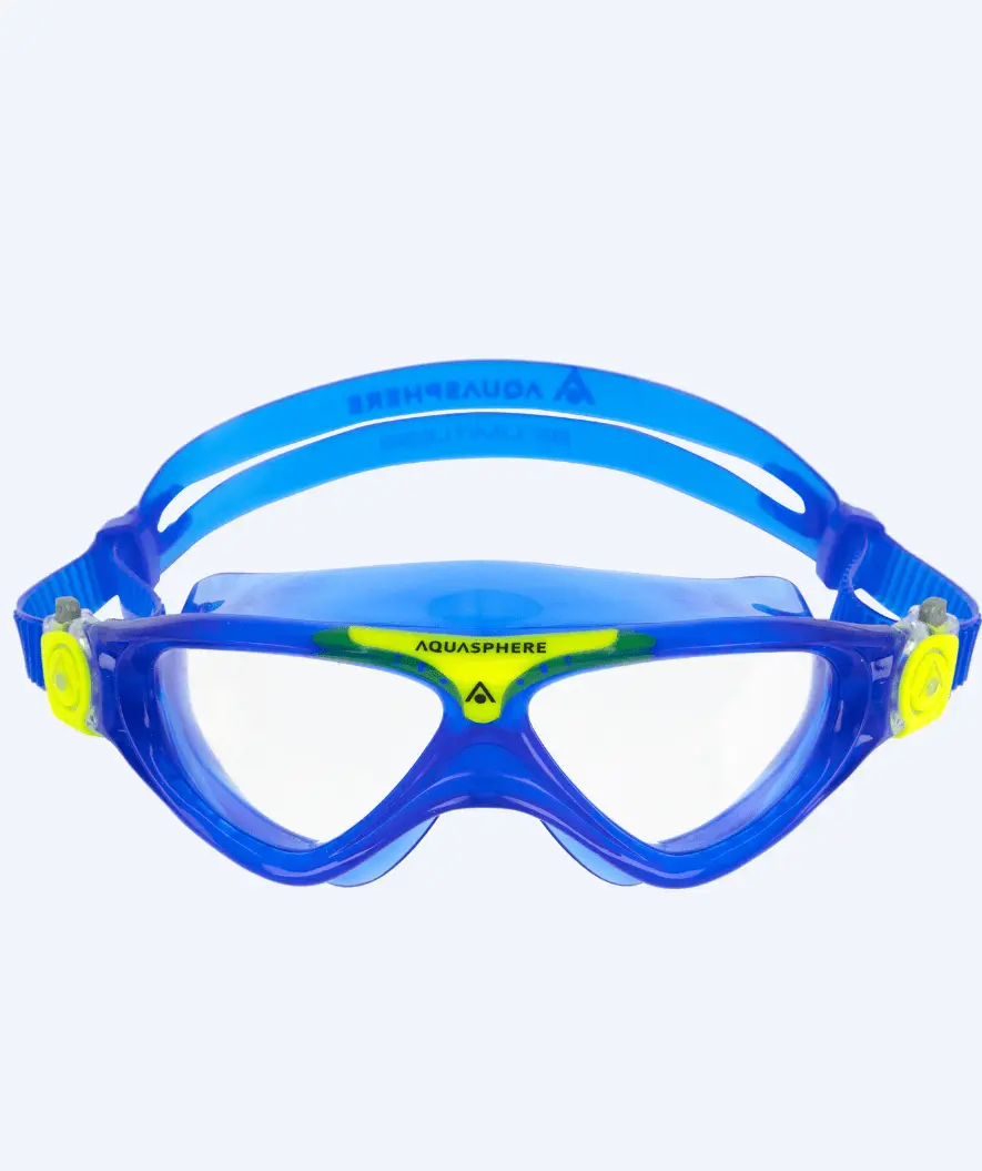 Aquasphere svømmemaske til junior (fra 3 år) - Vista - Blå/gul