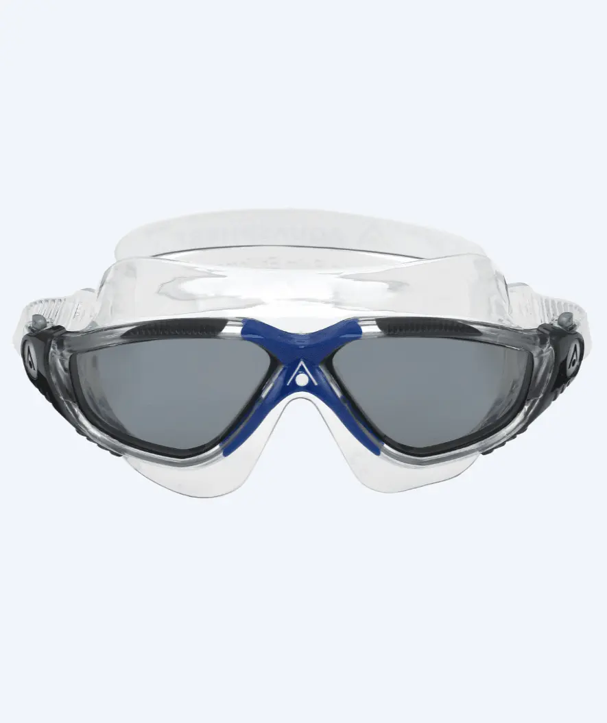 Aquasphere svømmemaske - Vista - Klar/blå (Smoke linse)