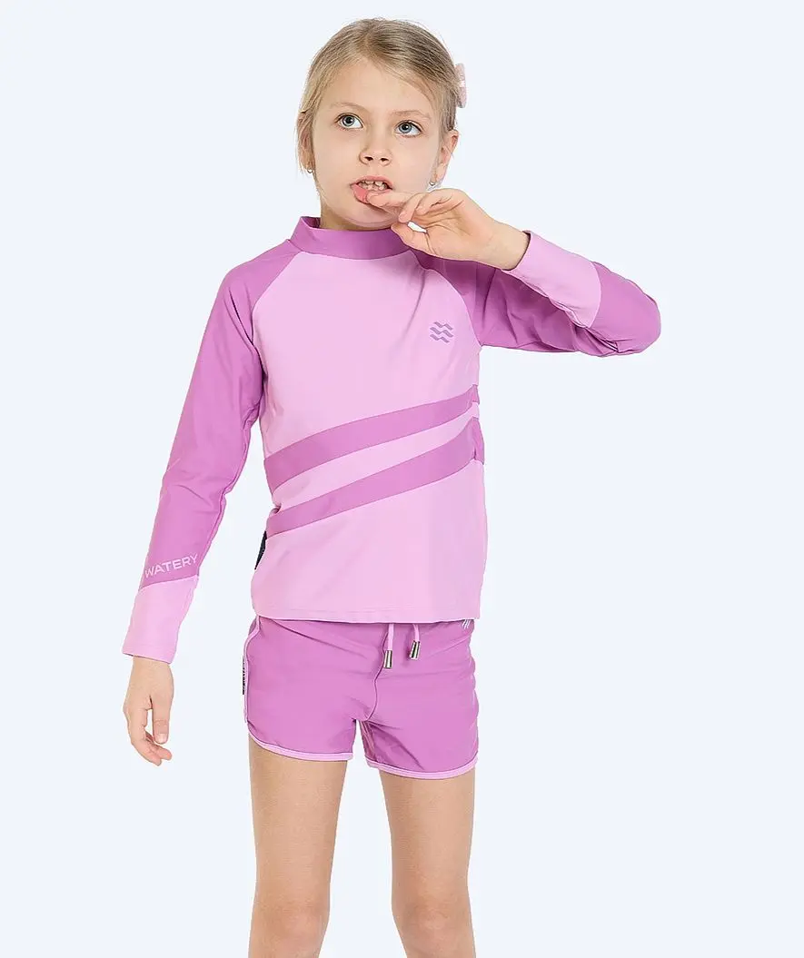 Watery UV-trøye til barn - Manami Langermet Rashguard