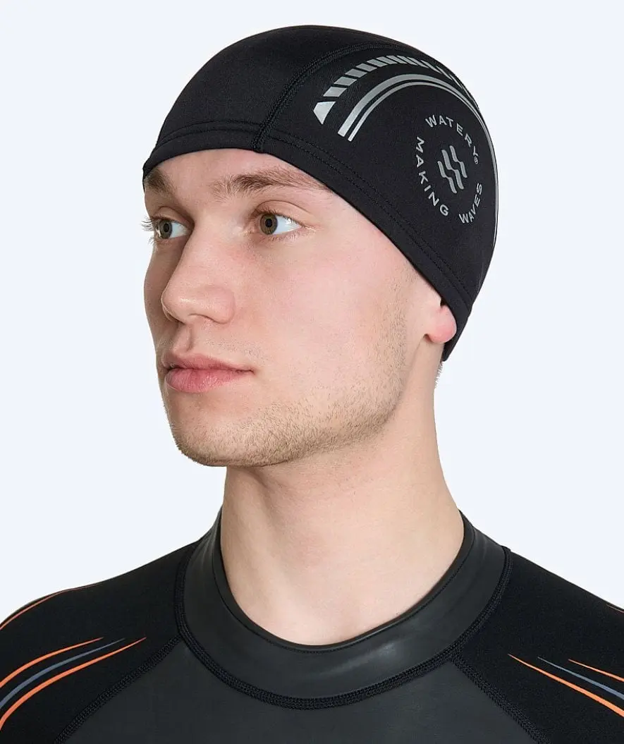 Watery neopren hette - Flex - Svart