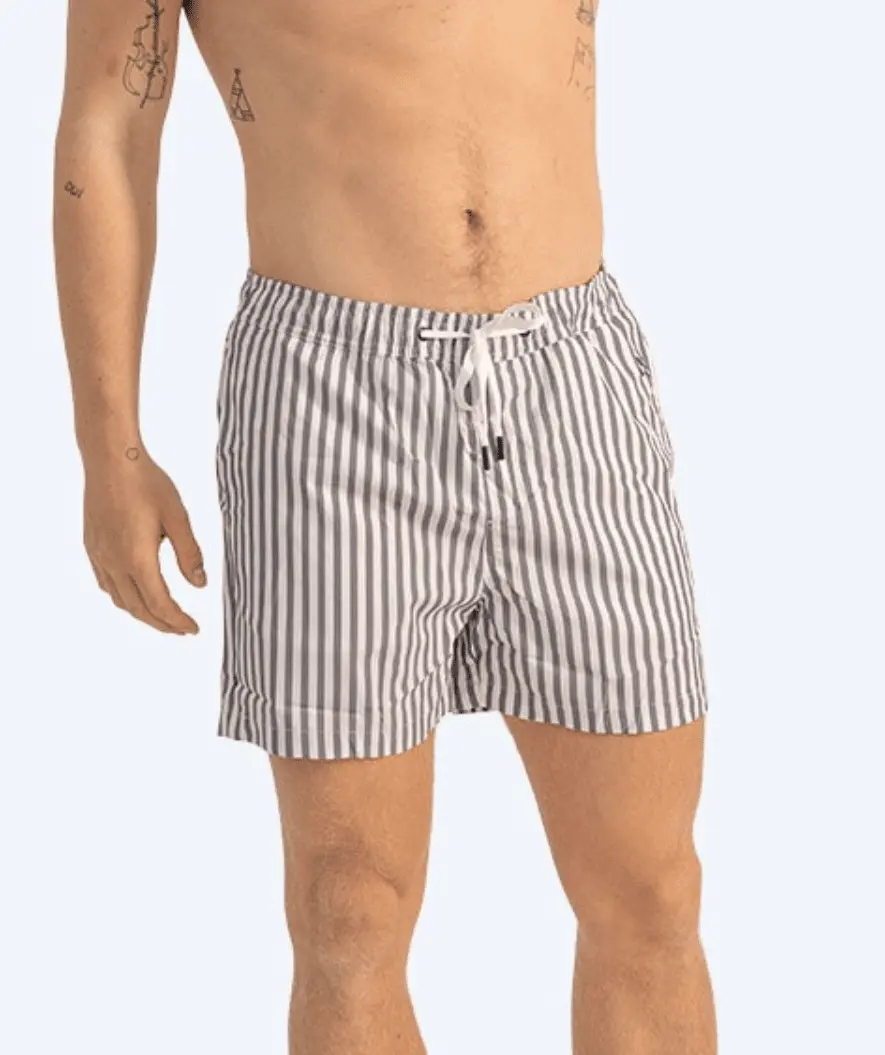 Watery badeshorts til menn - Lagoon Eco - Hvit/grå