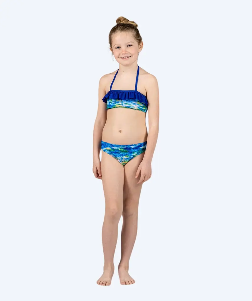 Watery havfruebikini til barn - Sett - Rainbow Bloom