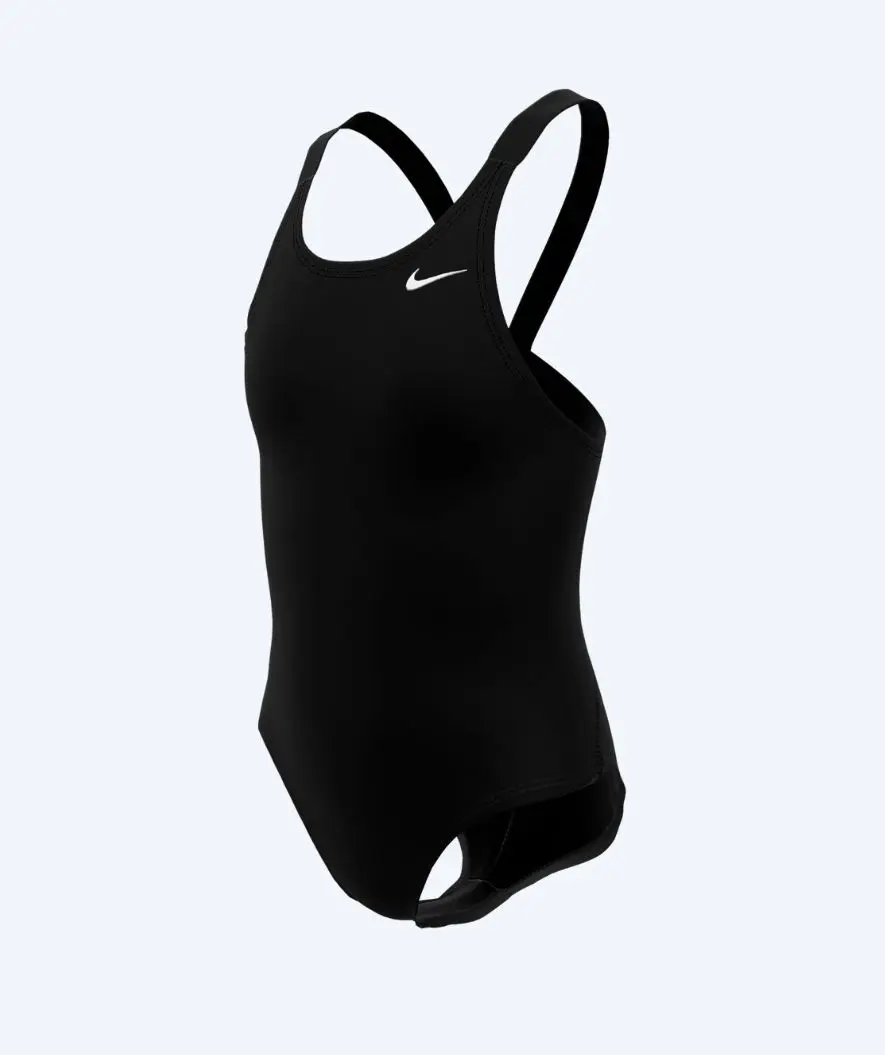 Nike badedrakt til jenter - Hydrastrong Fastback - Svart